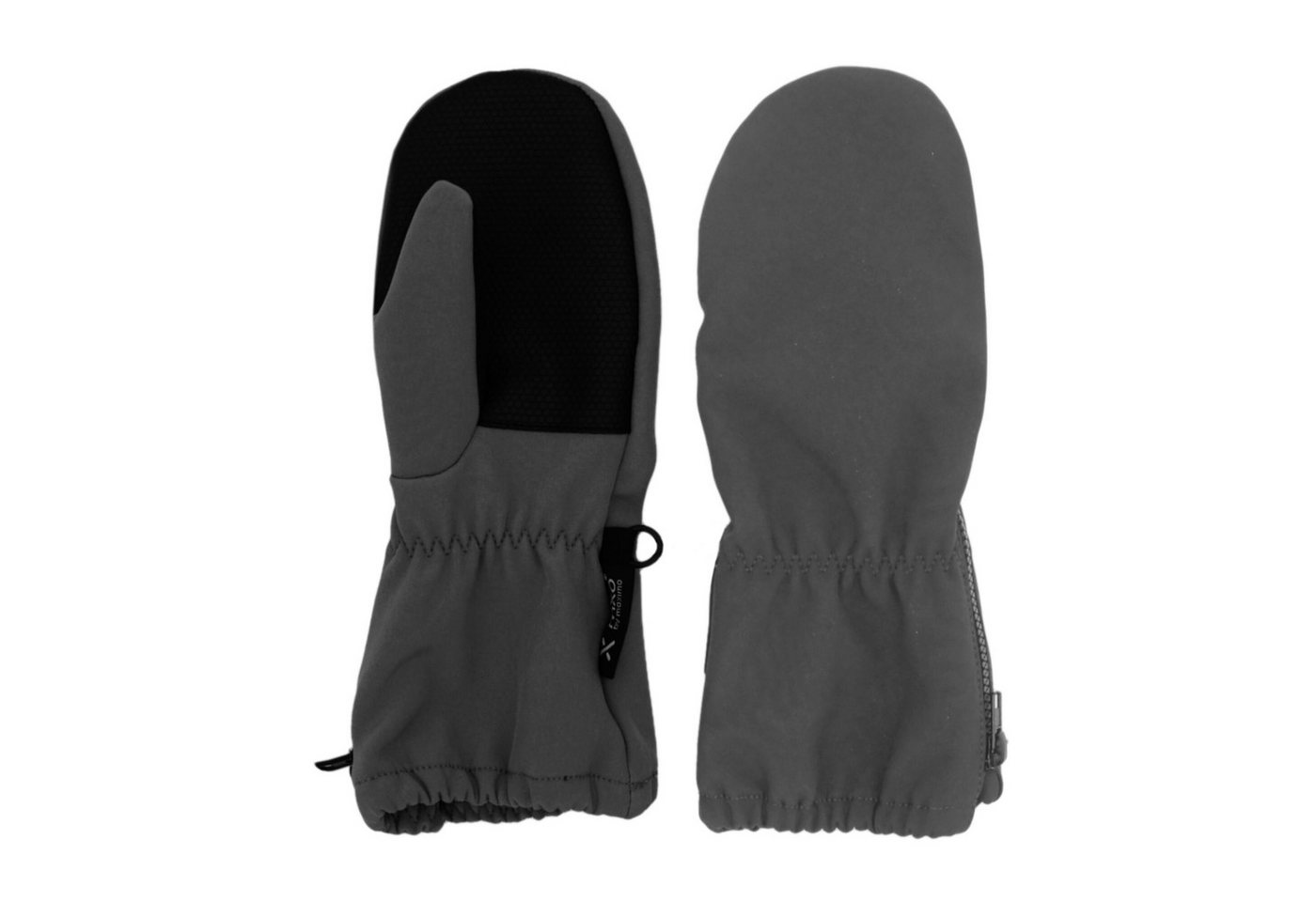 MAXIMO Fäustlinge MINI-Fausthandschuhe,Softshell Reißverschluß (2-St) von MAXIMO