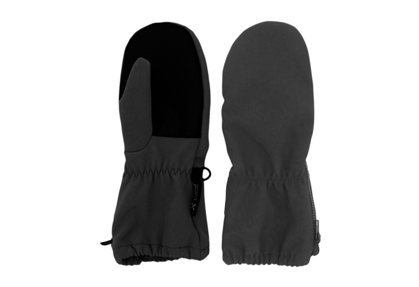 MAXIMO Fäustlinge MINI-Fausthandschuhe,Softshell Reißverschluß (2-St) von MAXIMO
