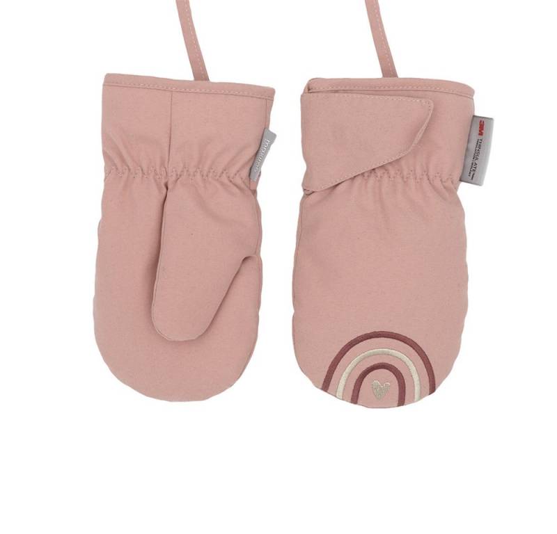 MAXIMO Fäustlinge MINI GIRL-Thermofausthandschuh "rainbow", Daumen, Klettverschluß (2-St) von MAXIMO