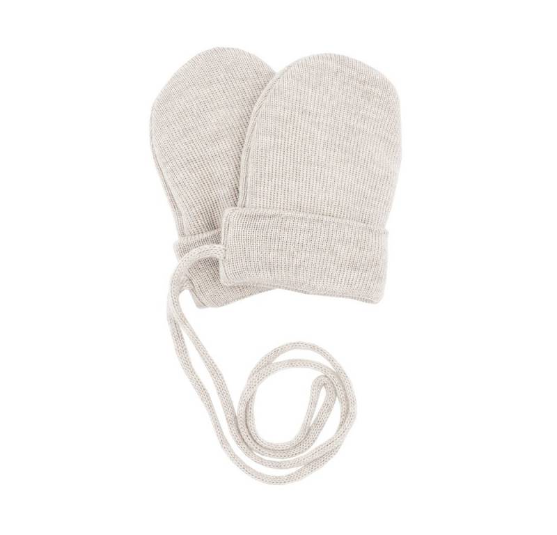 MAXIMO Fäustlinge mit Merinowolle, weich gefüttert, Halteband, basic, bequem von MAXIMO