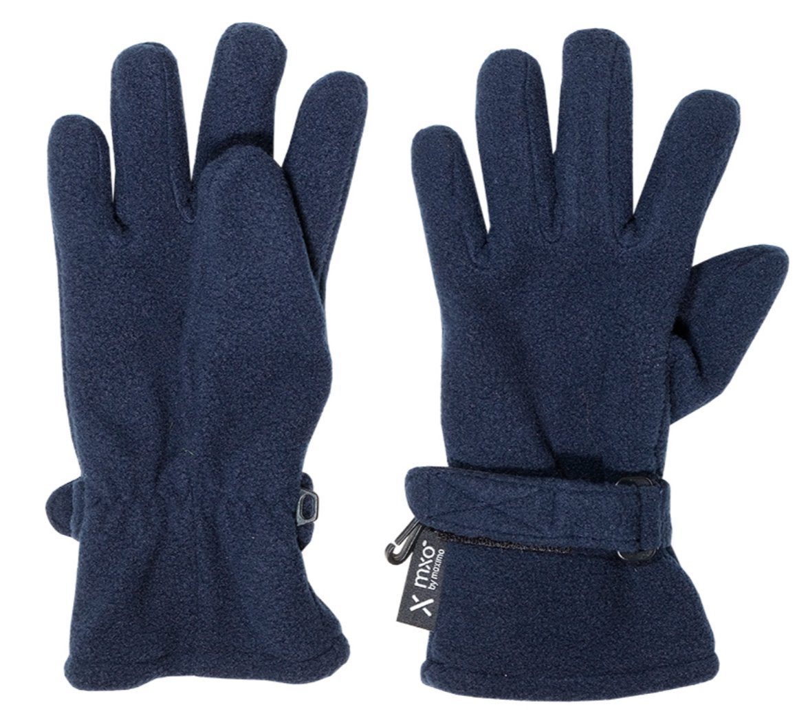 MAXIMO Fleecehandschuhe - Kinder Fingerhandschuhe- Navy von MAXIMO