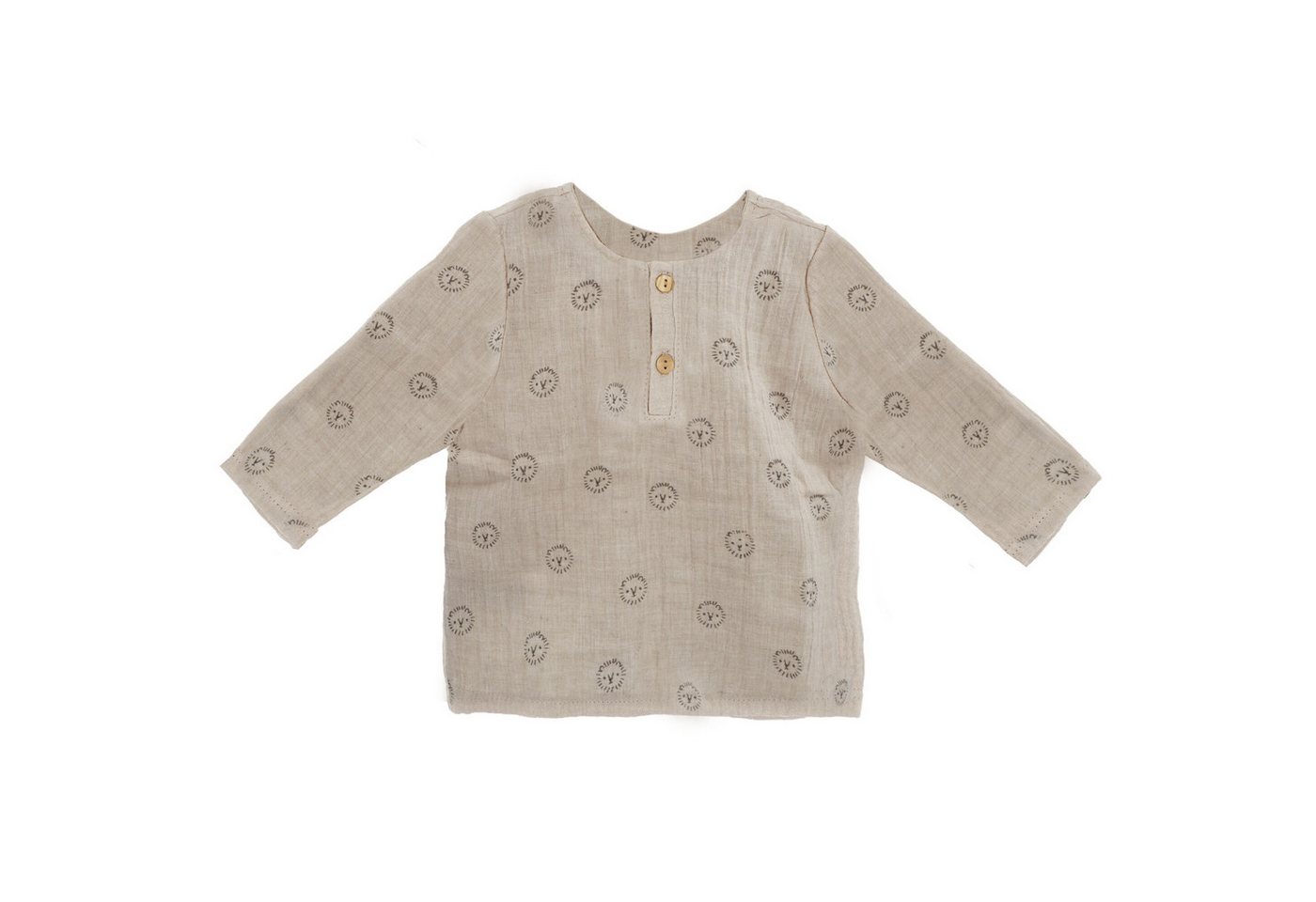 MAXIMO Kurzarmhemd GOTS BABY BOY-Hemd, Langarm Musselin von MAXIMO