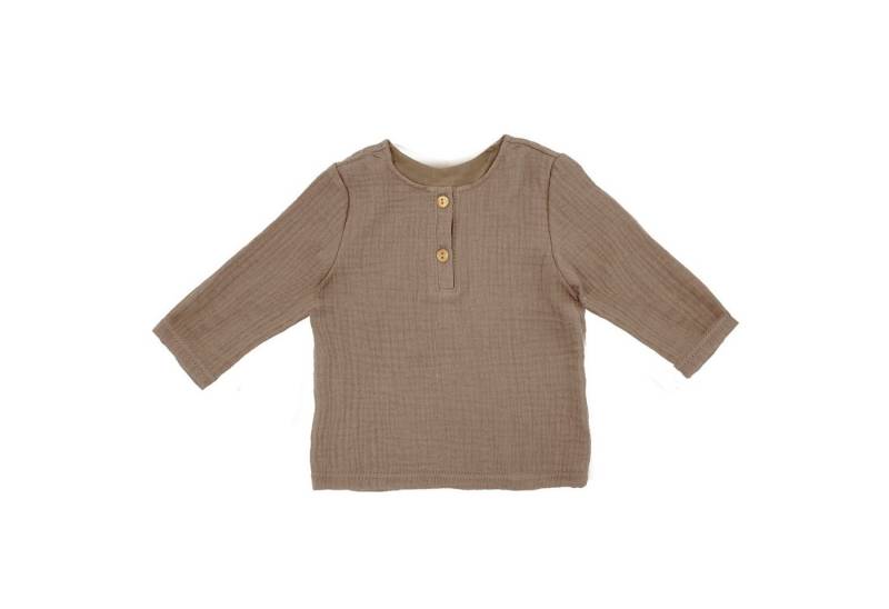 MAXIMO Kurzarmhemd GOTS BABY BOY-Hemd, Langarm Musselin von MAXIMO