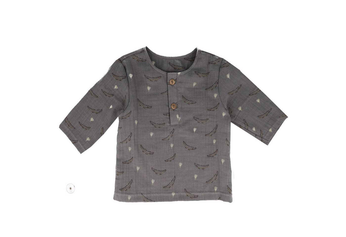 MAXIMO Kurzarmhemd GOTS BABY BOY-Hemd, Langarm Musselin von MAXIMO