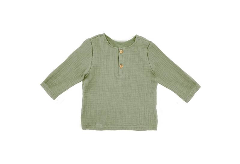 MAXIMO Kurzarmhemd GOTS BABY BOY-Hemd, Langarm Musselin von MAXIMO