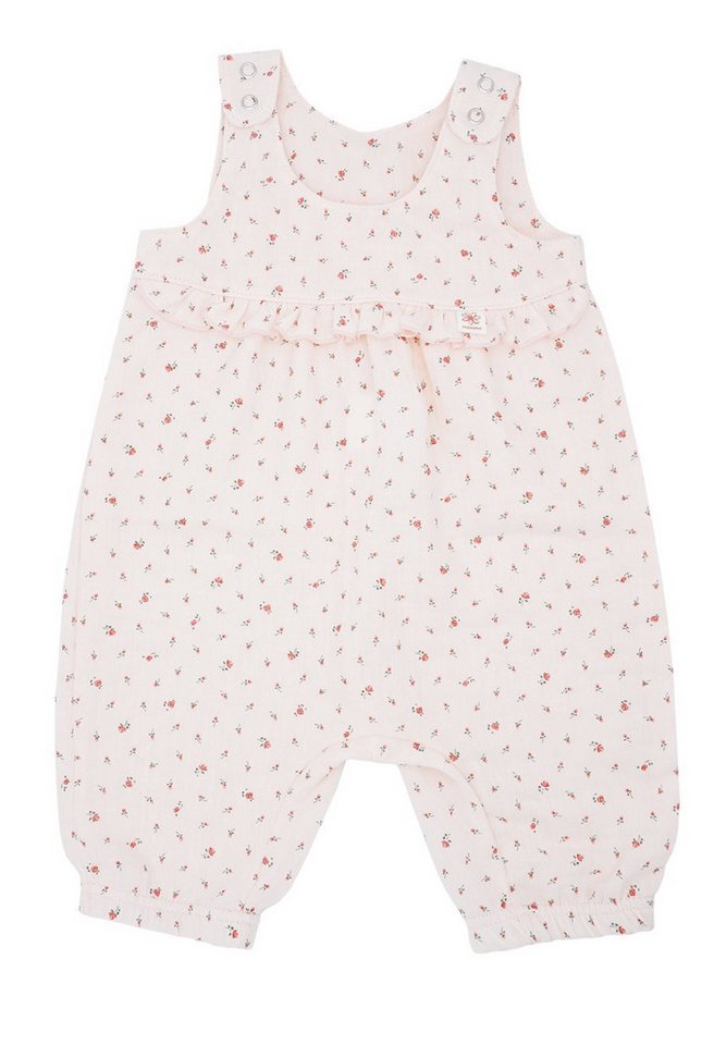 MAXIMO Overall GOTS BABY GIRL-Overall, Rüsche Musselinstoff Musse Made in Germany von MAXIMO