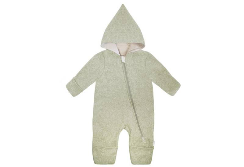 MAXIMO Overall GOTS BABY-Overall, Baumwollfleece, Reißverschluss, Jerseyfutter Baumwollfleece von MAXIMO