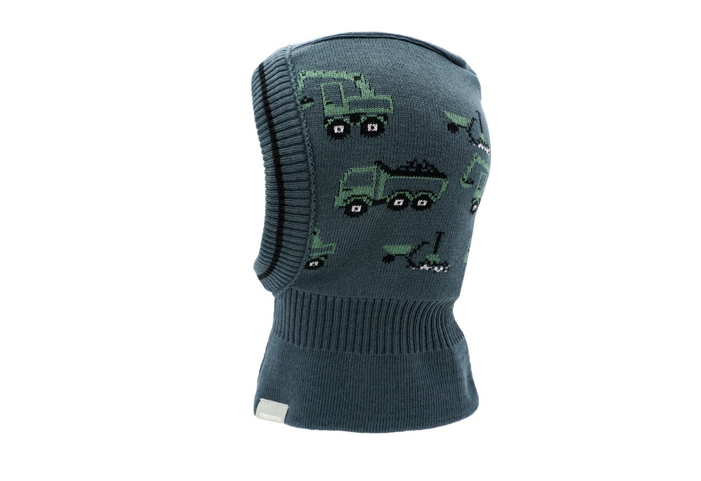 MAXIMO Schlupfmütze Baumwolle, gestrickt, verlängertes Halsteil, elastisch von MAXIMO
