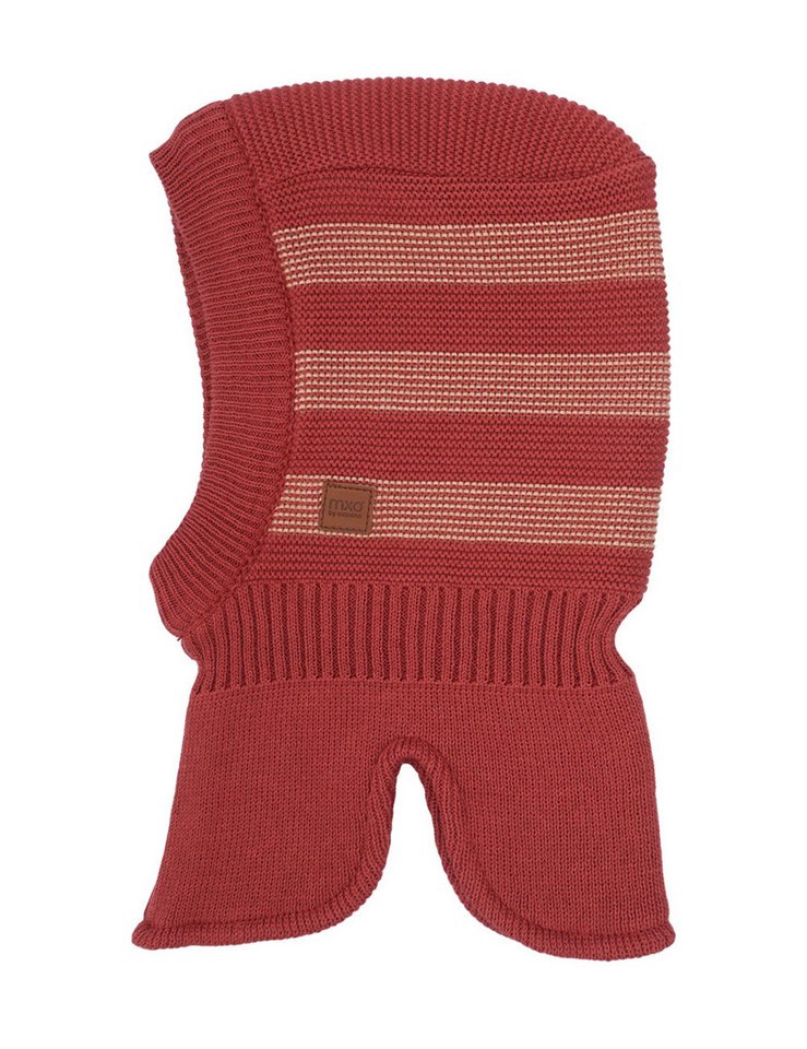 MAXIMO Schlupfmütze GOTS MINI-Schlupfmütze LL, Blockringel (1-St) von MAXIMO