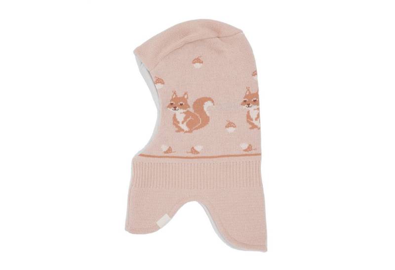 MAXIMO Schlupfmütze MINI GIRL-Schlupfmütze Eichhörnchen, Jerseyfutter (1-St) von MAXIMO