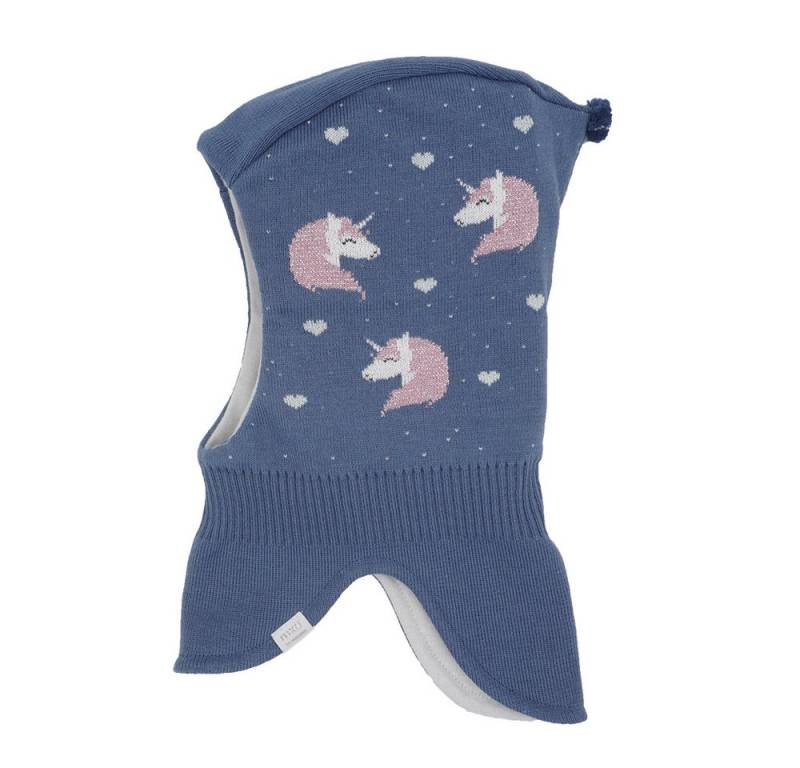 MAXIMO Schlupfmütze MINI GIRL-Schlupfmütze Jacquard Einhorn (1-St) von MAXIMO