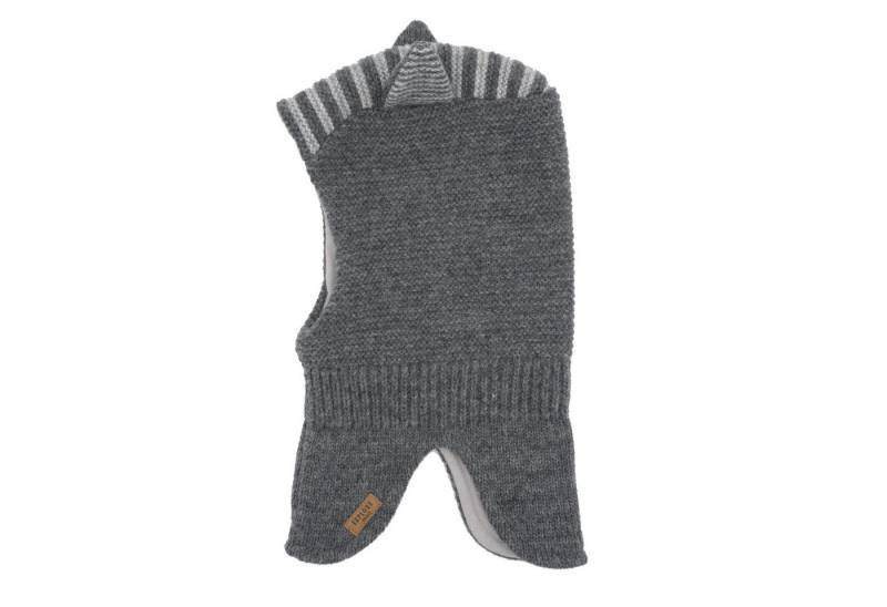 MAXIMO Schlupfmütze Wollanteil, gestrickt, gefüttert, mit Öhrchen von MAXIMO