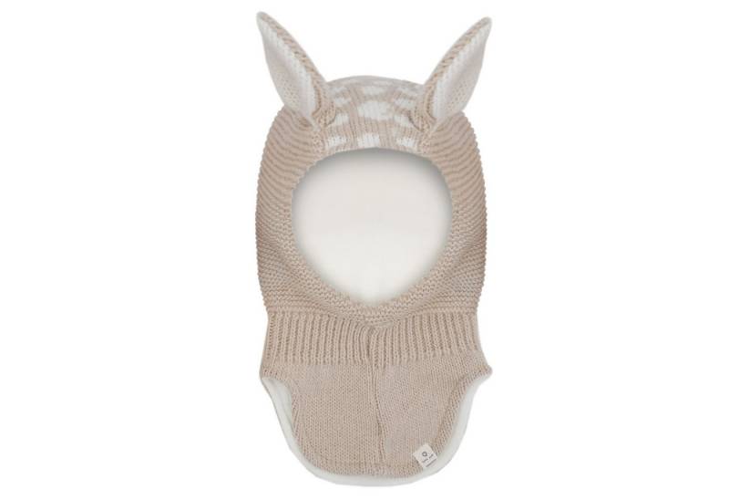 MAXIMO Schlupfmütze mit Öhrchen, wärmend, elastisch, Strick, gefüttert von MAXIMO