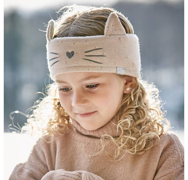 MAXIMO Stirnband Baumwolle, gefüttert, mit Öhrchen von MAXIMO