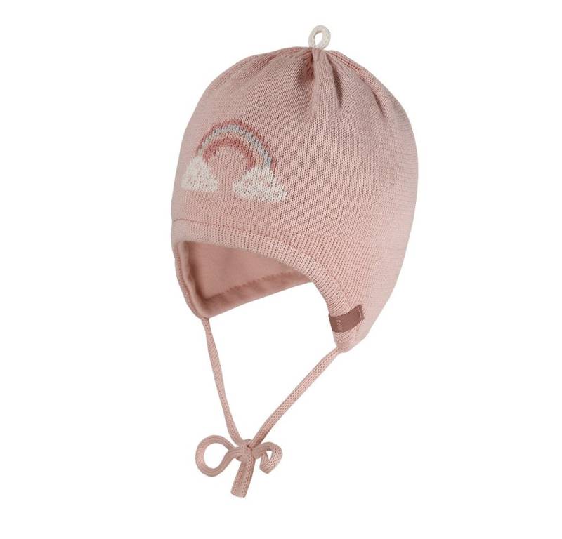MAXIMO Strickmütze BABY GIRL-Mütze, ausgenäht Jacquard Regenbogen, Futter (1-St) von MAXIMO