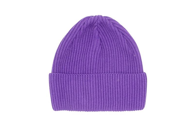 MAXIMO Strickmütze KIDS-Mütze, Fang, breiter Rand Futterstreifen (1-St) von MAXIMO