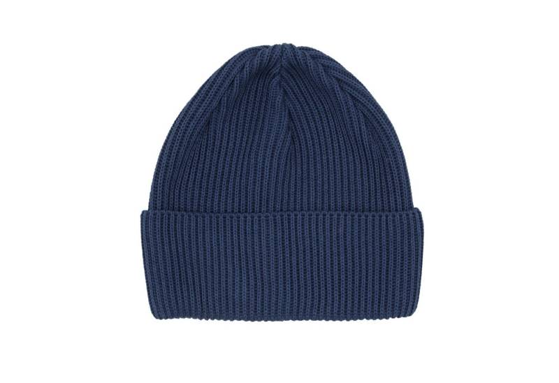 MAXIMO Strickmütze KIDS-Mütze, Fang, breiter Rand Futterstreifen (1-St) von MAXIMO