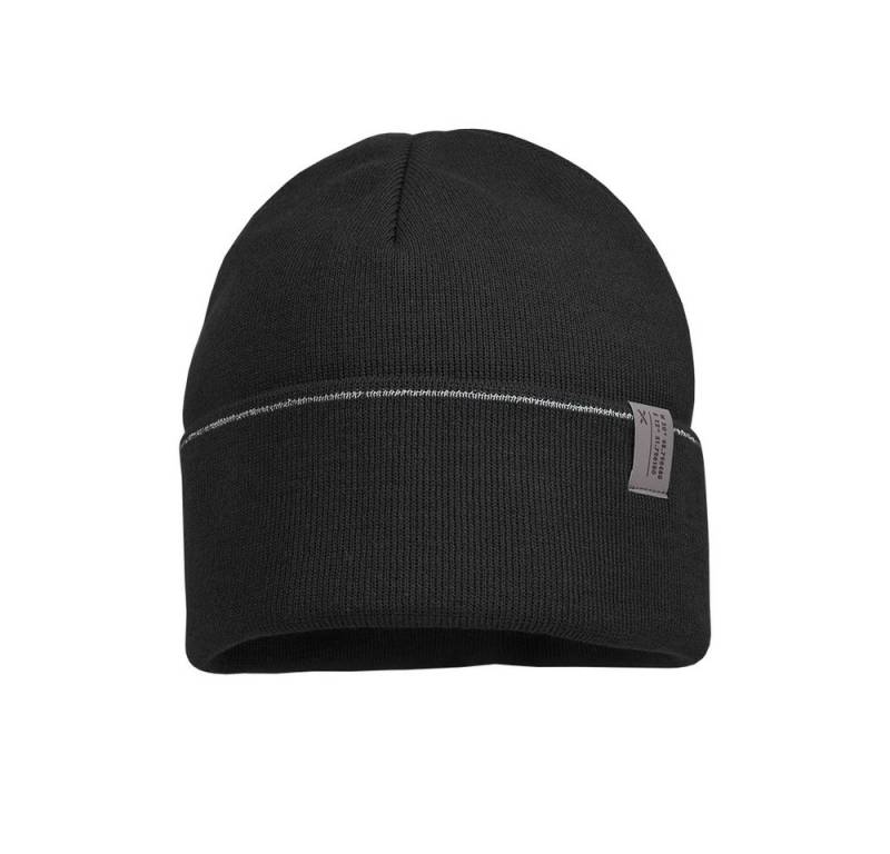 MAXIMO Strickmütze KIDS-Mütze, doppelt gestrickt Reflektringel (1-St) von MAXIMO