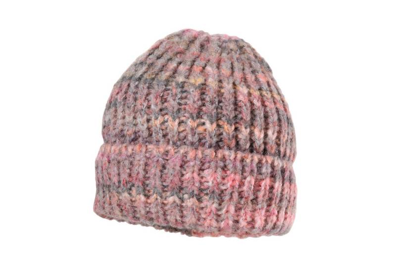 MAXIMO Strickmütze Wollanteil, gefüttert, grobstrick, breiter Umschlag von MAXIMO