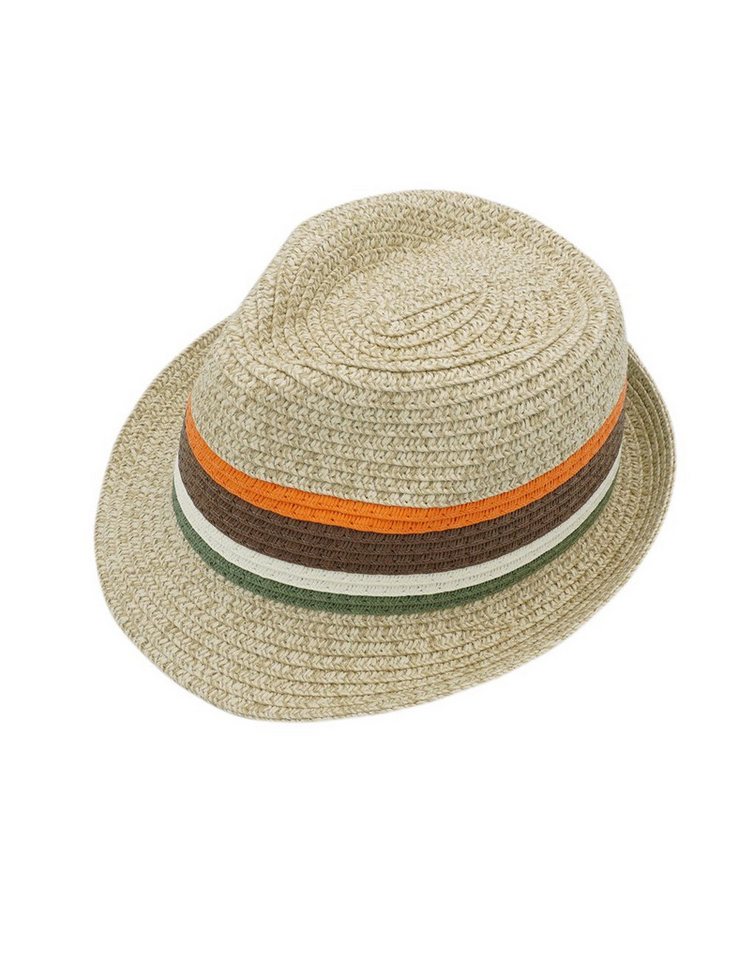 MAXIMO Strohhut MINI BOY-Trilby, Streifen von MAXIMO