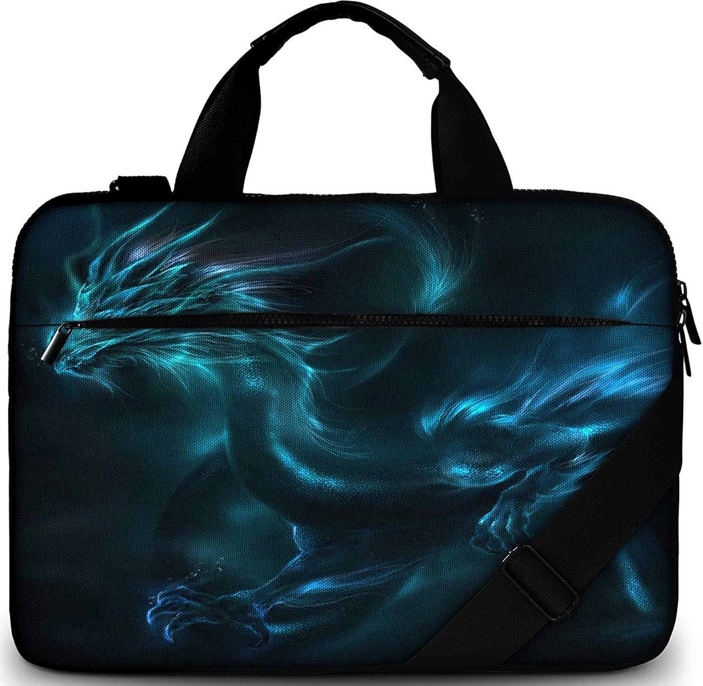 MAXLVL Laptoptasche 15.6 / 17.3 Zoll (Notebooktasche aus Canvas mit Zubehörfach), Schmutz- & Wasserabweisend von MAXLVL