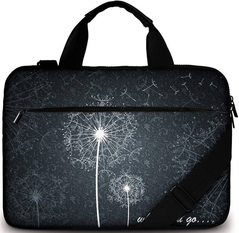 MAXLVL Laptoptasche 15.6 / 17.3 Zoll (Notebooktasche aus Canvas mit Zubehörfach), Schmutz- & Wasserabweisend von MAXLVL