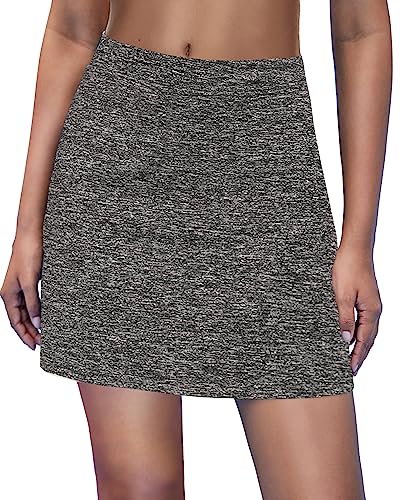 MAXMODA Damen Sportskort Tennis/Hockey/Golf Sport-Hosen Rock/Skort Mit Shorts, Dehnbar Laufenrock, Winddicht mit viel Farbe von MAXMODA