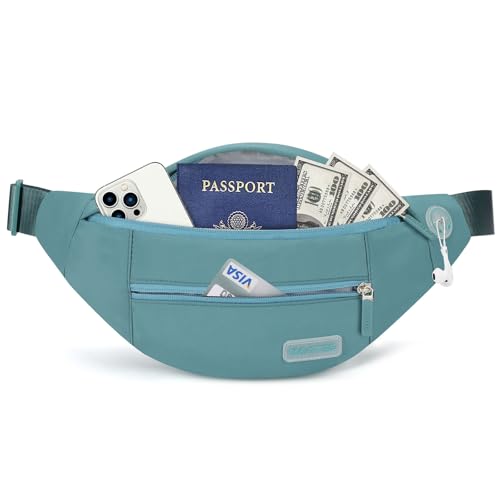 MAXTOP Bauchtasche Gürteltasche für Damen und Herren Hüfttasche Outdoor Groß Handytasche Sport Wasserdicht Laufgürtel Umhängetasche Geldgürtel für Camping Wandern Fitness Fahrrad Geschenke von MAXTOP