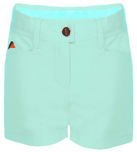 MAXX Golf Short Mädchen mit verstellbarem Bund (Mint, 164) von MAXX Fashion