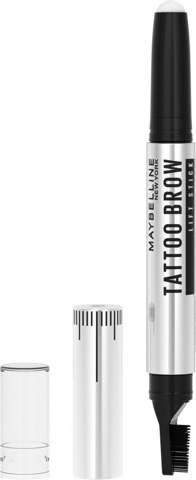 MAYBELLINE NEW YORK Augenbrauen-Gel Tattoo Brow Lift, 2-1 mit Wachs und Lifter-Bürste, Augen-Make-Up von MAYBELLINE NEW YORK