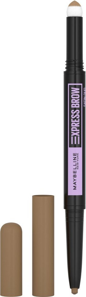 MAYBELLINE NEW YORK Augenbrauen-Stift Maybelline New York Express Brow Satin Duo, mit Duo-Applikator von MAYBELLINE NEW YORK