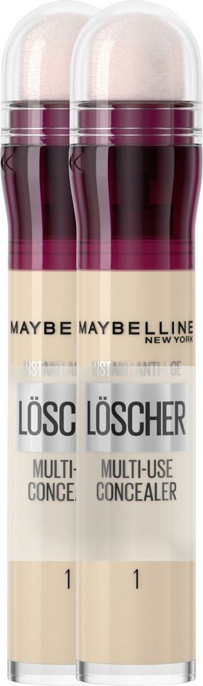 MAYBELLINE NEW YORK Concealer Instant Anti-Age Effekt, 2-tlg. von MAYBELLINE NEW YORK