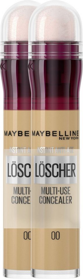 MAYBELLINE NEW YORK Concealer Instant Anti-Age Effekt, 2-tlg. von MAYBELLINE NEW YORK