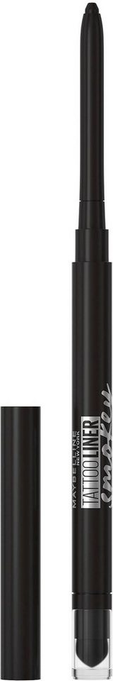 MAYBELLINE NEW YORK Eyeliner Tattoo Liner Smokey Gel Pencil, Kajal mit 36H-Halt, Gel-Textur, Augen-Make-Up von MAYBELLINE NEW YORK