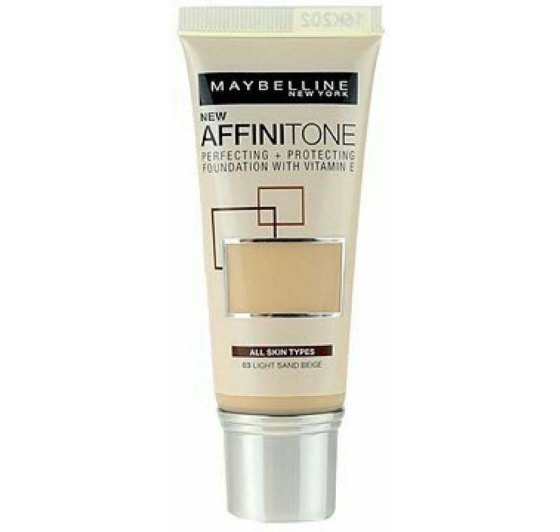 MAYBELLINE NEW YORK Foundation Affinitone Schützende Perfektionierende Grundierung mit Vitamin E von MAYBELLINE NEW YORK
