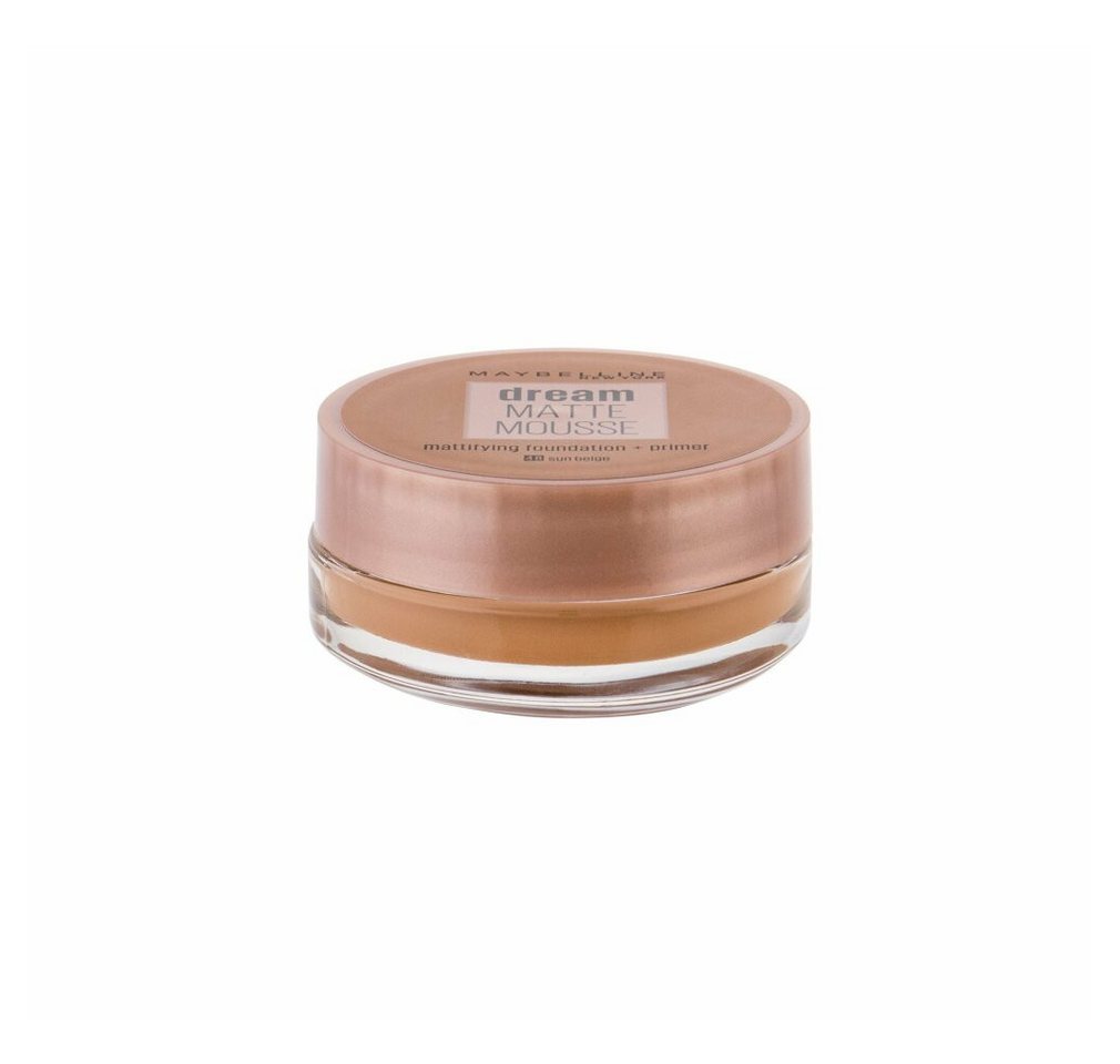MAYBELLINE NEW YORK Foundation Dream Matte Mousse Foundation SPF15 18ml MAYBELLINE NEW YORK Foundation Dream Matte Mousse Foundation SPF15 18ml von MAYBELLINE NEW YORK