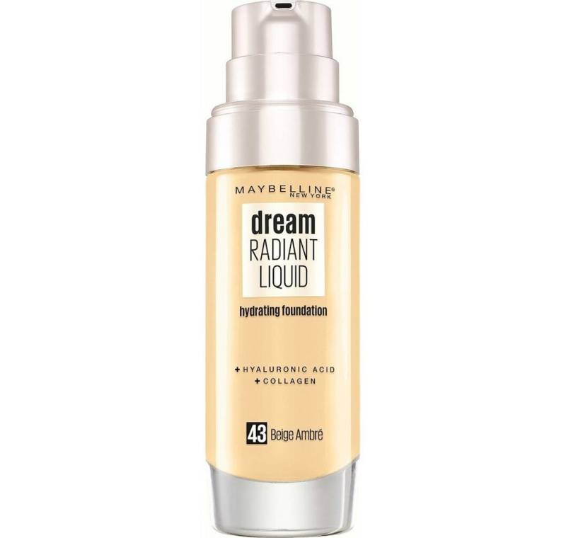MAYBELLINE NEW YORK Foundation Dream Satin Fluide Foundation 48 Buff Spf13 30ml von MAYBELLINE NEW YORK