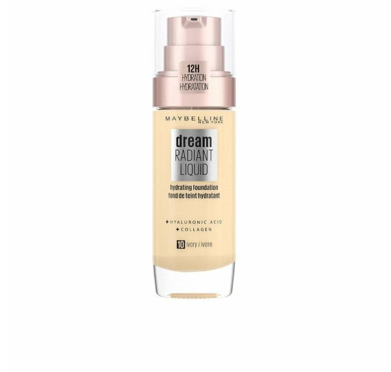 MAYBELLINE NEW YORK Foundation Dream Satin Liquid Foundation & Serum 10 Ivory 30ml von MAYBELLINE NEW YORK