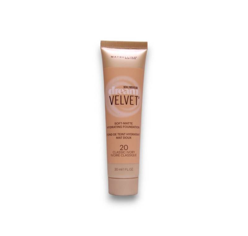 MAYBELLINE NEW YORK Foundation Dream Velvet Foundation 20 Classic Ivory 30ml von MAYBELLINE NEW YORK