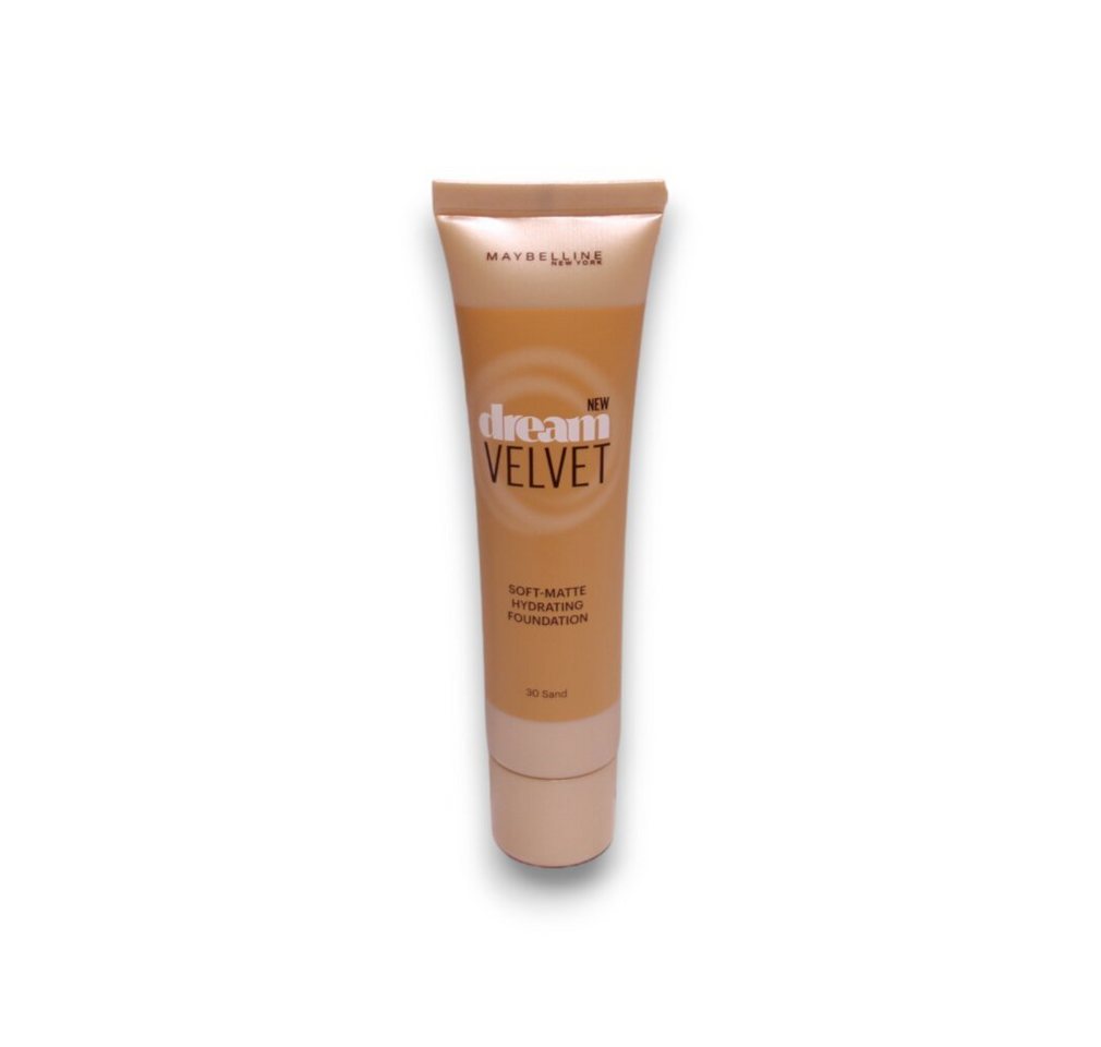 MAYBELLINE NEW YORK Foundation Dream Velvet Soft Matte Cream Foundation Nr.30 Sand 30 ml MAYBELLINE NEW YORK Foundation Dream Velvet Soft Matte Cream Foundation Nr.30 Sand 30 ml von MAYBELLINE NEW YORK
