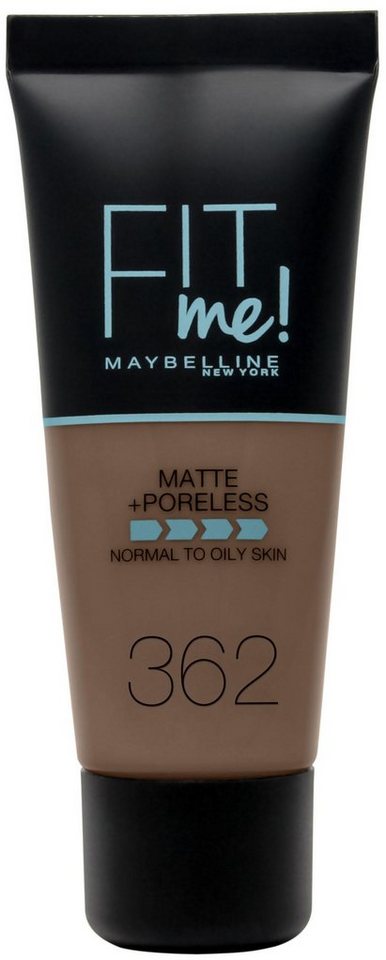 MAYBELLINE NEW YORK Foundation FIT ME Matt&Poreless von MAYBELLINE NEW YORK