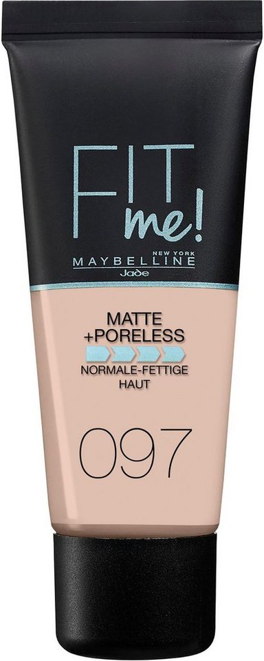 MAYBELLINE NEW YORK Foundation FIT ME Matt&Poreless von MAYBELLINE NEW YORK