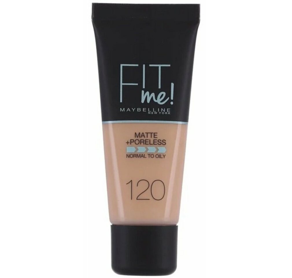 MAYBELLINE NEW YORK Foundation Fit Me Liquid Foundation #120 Classic Ivory 30ml MAYBELLINE NEW YORK Foundation Fit Me Liquid Foundation #120 Classic Ivory 30ml von MAYBELLINE NEW YORK