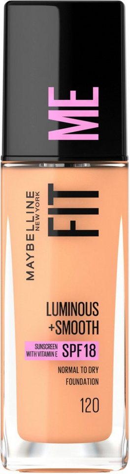 MAYBELLINE NEW YORK Foundation Fit Me! Liquid Make-Up, mit langanhaltender Formel MAYBELLINE NEW YORK Foundation Fit Me! Liquid Make-Up, mit langanhaltender Formel von MAYBELLINE NEW YORK
