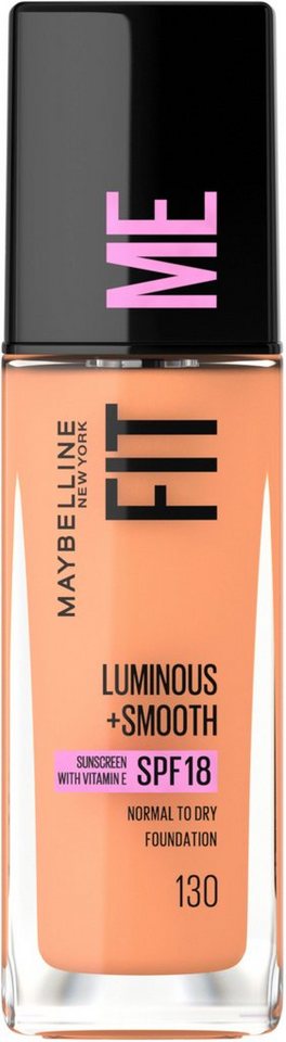 MAYBELLINE NEW YORK Foundation Fit Me! Liquid Make-Up, mit langanhaltender Formel MAYBELLINE NEW YORK Foundation Fit Me! Liquid Make-Up, mit langanhaltender Formel von MAYBELLINE NEW YORK