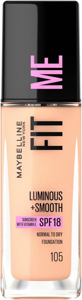 MAYBELLINE NEW YORK Foundation Fit Me! Liquid Make-Up, mit langanhaltender Formel von MAYBELLINE NEW YORK