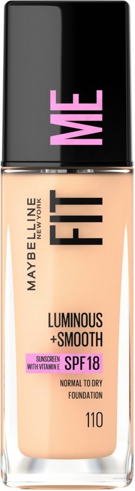 MAYBELLINE NEW YORK Foundation Fit Me! Liquid Make-Up, mit langanhaltender Formel MAYBELLINE NEW YORK Foundation Fit Me! Liquid Make-Up, mit langanhaltender Formel von MAYBELLINE NEW YORK