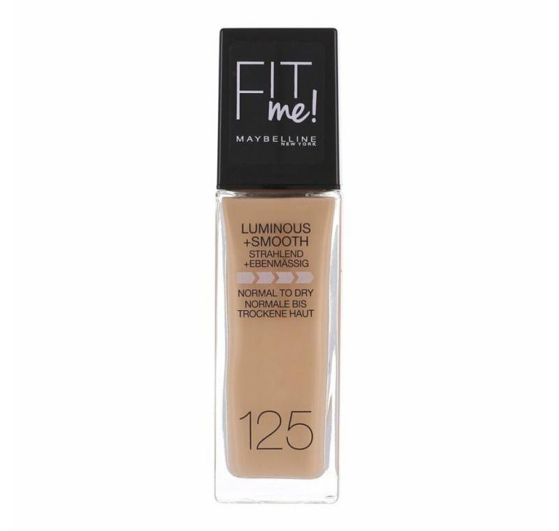 MAYBELLINE NEW YORK Foundation Fit Me Luminous + Smooth Foundation 125 Hautfarbe Beige 30ml von MAYBELLINE NEW YORK