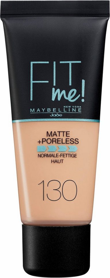 MAYBELLINE NEW YORK Foundation Fit Me! Matte + Poreless Make-Up, mit langanhaltender Formel MAYBELLINE NEW YORK Foundation Fit Me! Matte + Poreless Make-Up, mit langanhaltender Formel von MAYBELLINE NEW YORK