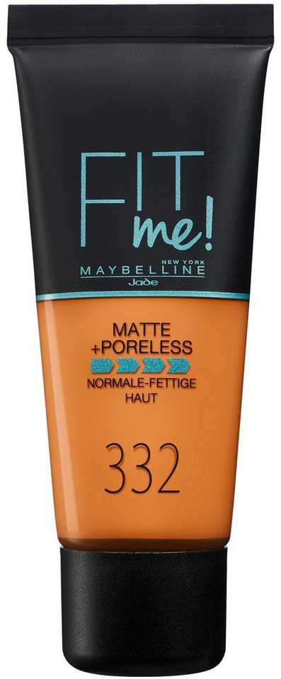 MAYBELLINE NEW YORK Foundation Fit Me! Matte + Poreless Make-Up, mit langanhaltender Formel MAYBELLINE NEW YORK Foundation Fit Me! Matte + Poreless Make-Up, mit langanhaltender Formel von MAYBELLINE NEW YORK